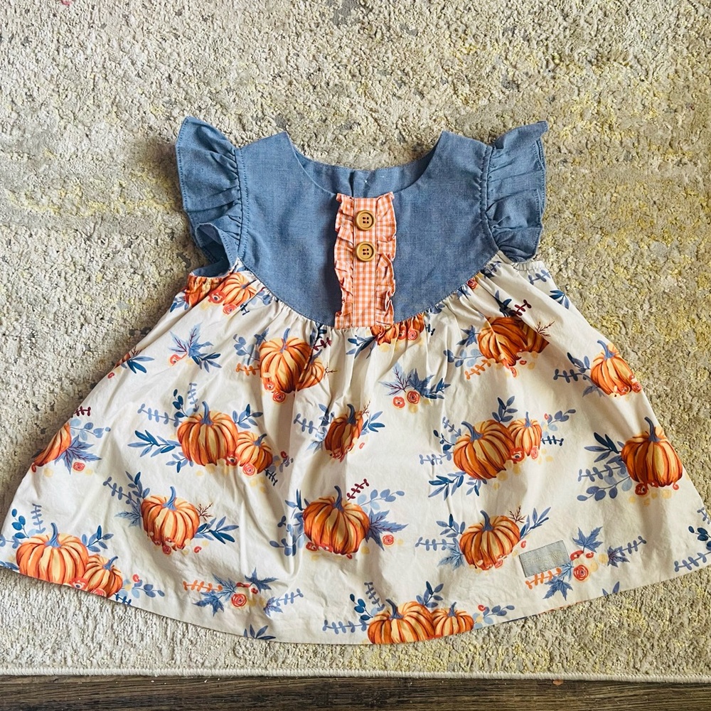 Eleanor Rose pumpkin tunic
